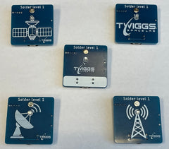 Electronic Badges (Set of Five)